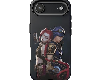 Arcane Jinx Handyhülle - League of Legends Anime Art - Stoßfeste Handyhülle iPhone Samsung