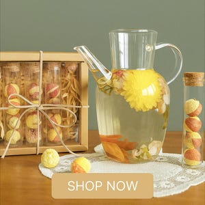 Blooming Tea Gift Set – 10 Flavor Flowering Tea Sampler