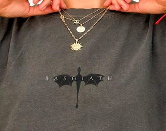 Basgiath Dragon Rider Shirt, Fourth Wing Romantasy Book Lover Tee