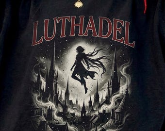 Camiseta Mistborn Luthadel, Cosmere Bookish, Regalo para lectores de fantasía, regalo para amantes de los libros,