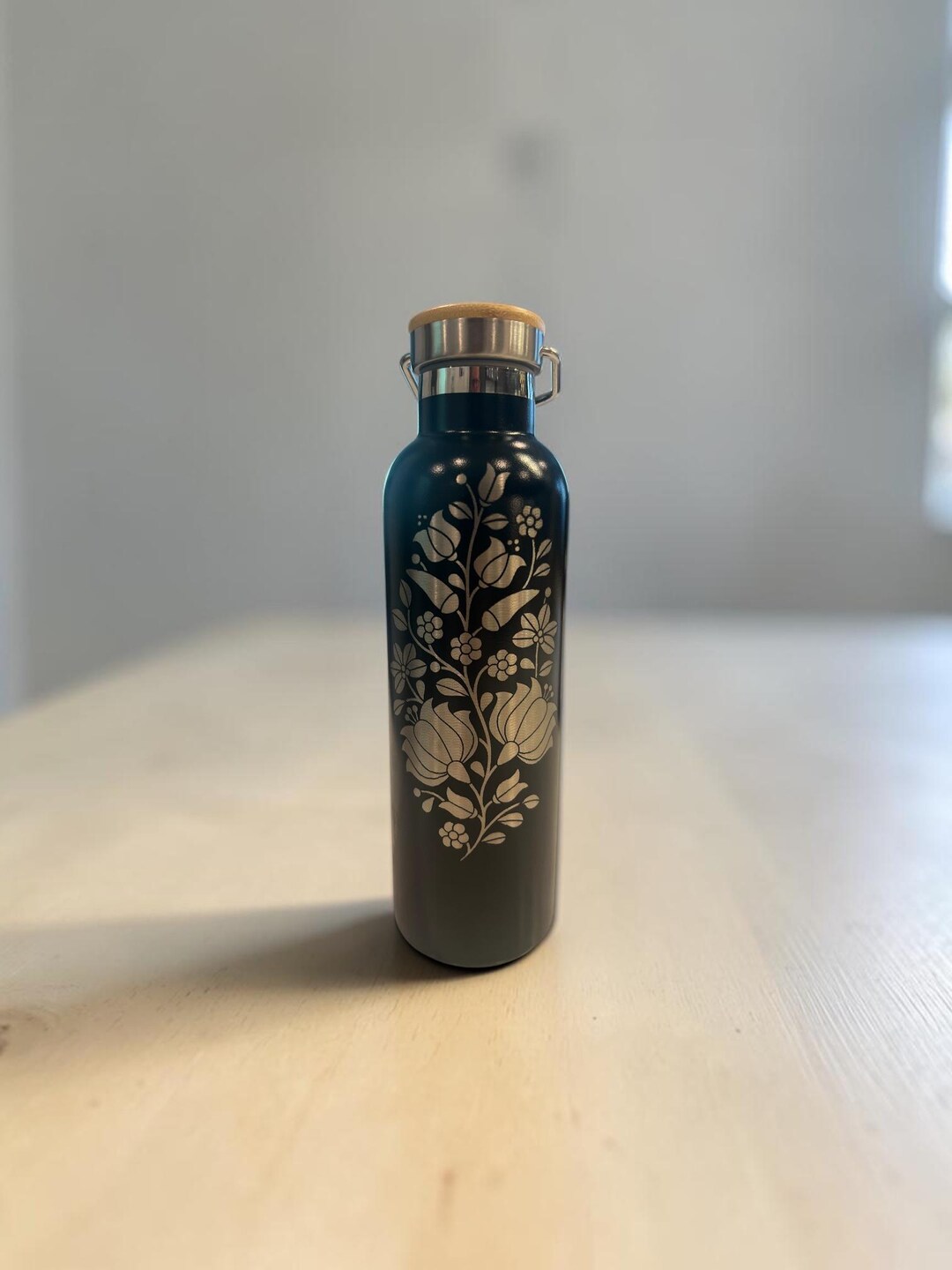 Custom Engraved Water Bottle | Personalized Stainless Steel Tumbler ...