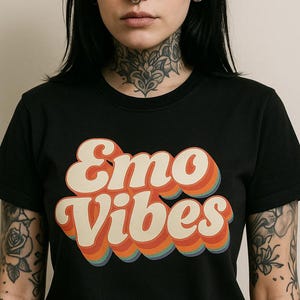 Elder Emo Shirt - &#39;It Was Never A Phase&#39; Emo T-shirt, Emo Clothing, Gift for Emo Kids, Retro Emo Vibes, Emo Tshirt, Emo Gift, Emo Apparel