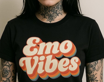 Retro Emo Vibes T-Shirt: 'It Was Never A Phase' Apparel