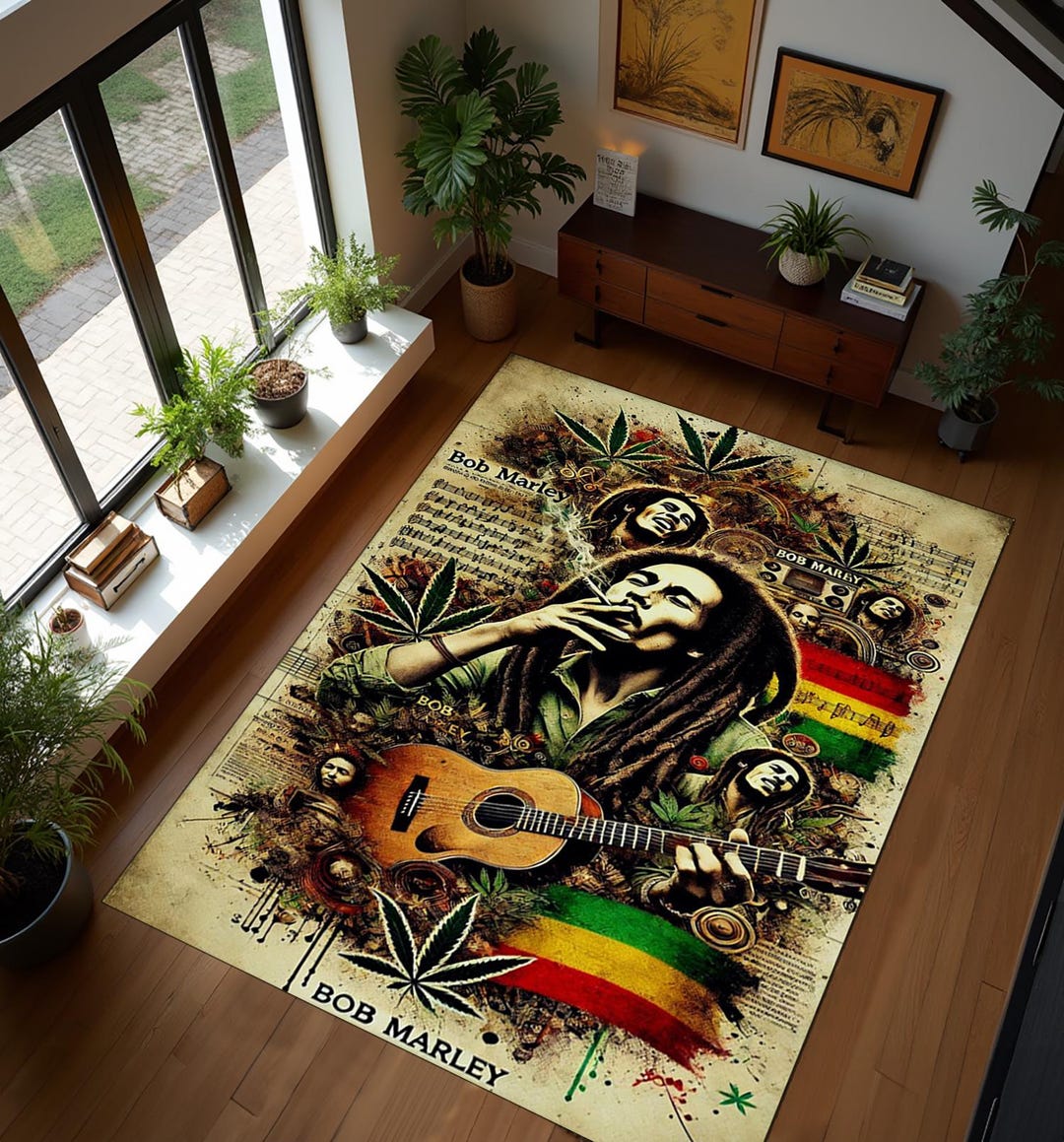 Bring the Spirit of Reggae Into Your Home With This Bob Marley Themed ...