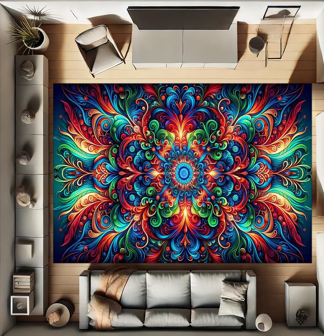 A Riot of Colors, All Colors of Nature, Easy to Clean, Washable, Non ...