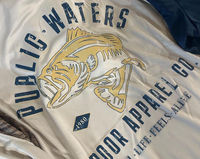 Featured listing image: PWOAco. "GMO BASS" Hooded UPF