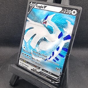 pokemon 3d art card Lugia V dipinta a mano (errore)