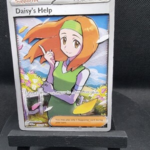 Pokemon 3D Shadowbox-kaart Daisys help (volledige kunst) S & V 151