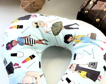 Girl Boss Neck Pillow, Travel Support Sleep Pillow