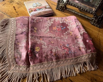 Narzuta na łóżko z jedwabiu satynowego w stylu vintage Hollywood Regency