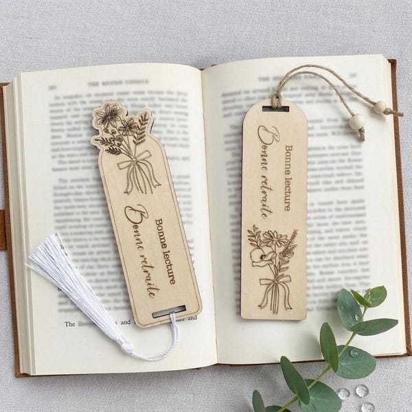 Personalized bookmark – Ideal gift for retirement, grandmother, teacher