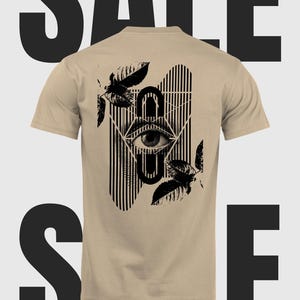 Camiseta Olho Geométrico: Camiseta Unissex Geometria Sagrada