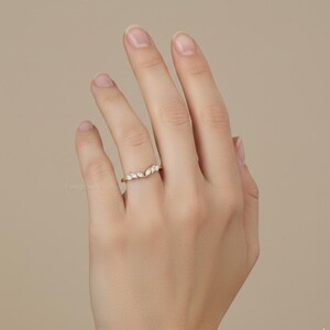 Gold Angel Wing Stacking Ring • Dainty Angle Wing Thin Band Ring • Sterling Silver Friendship Jewelry • Trendy Best Friend Gift