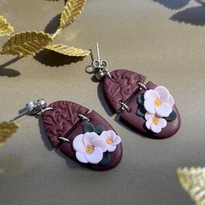 Clay Earrings, Polymer Clay Earrings, Dangle Earrings, Handmade Clay Earrings, Lightweight Earrings