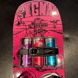 Snowboard Drink And Can Holder Various Colors And Sizes