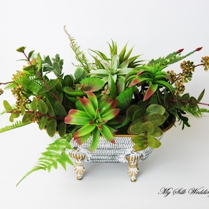 Artificial Succulent Arrangement, Succulent Collection, Fake Succulent, Table Decor, Small Succulent Arrangement