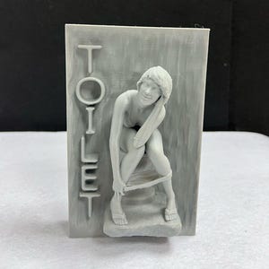 Carte para cuarto de baño / Regalo para fetichista