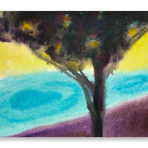 original landscape watercolour painting