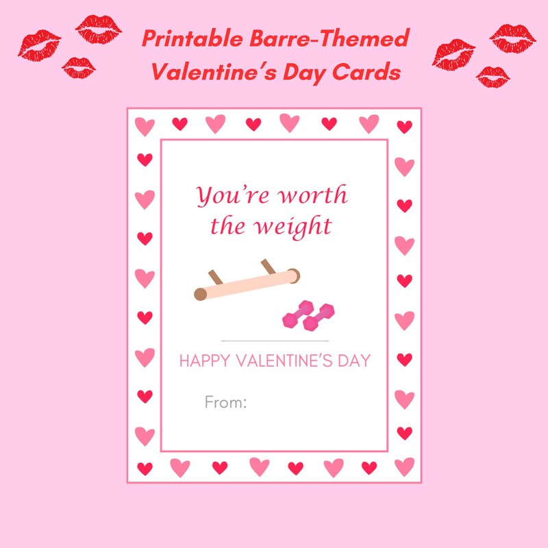 Barre Valentines - Etsy