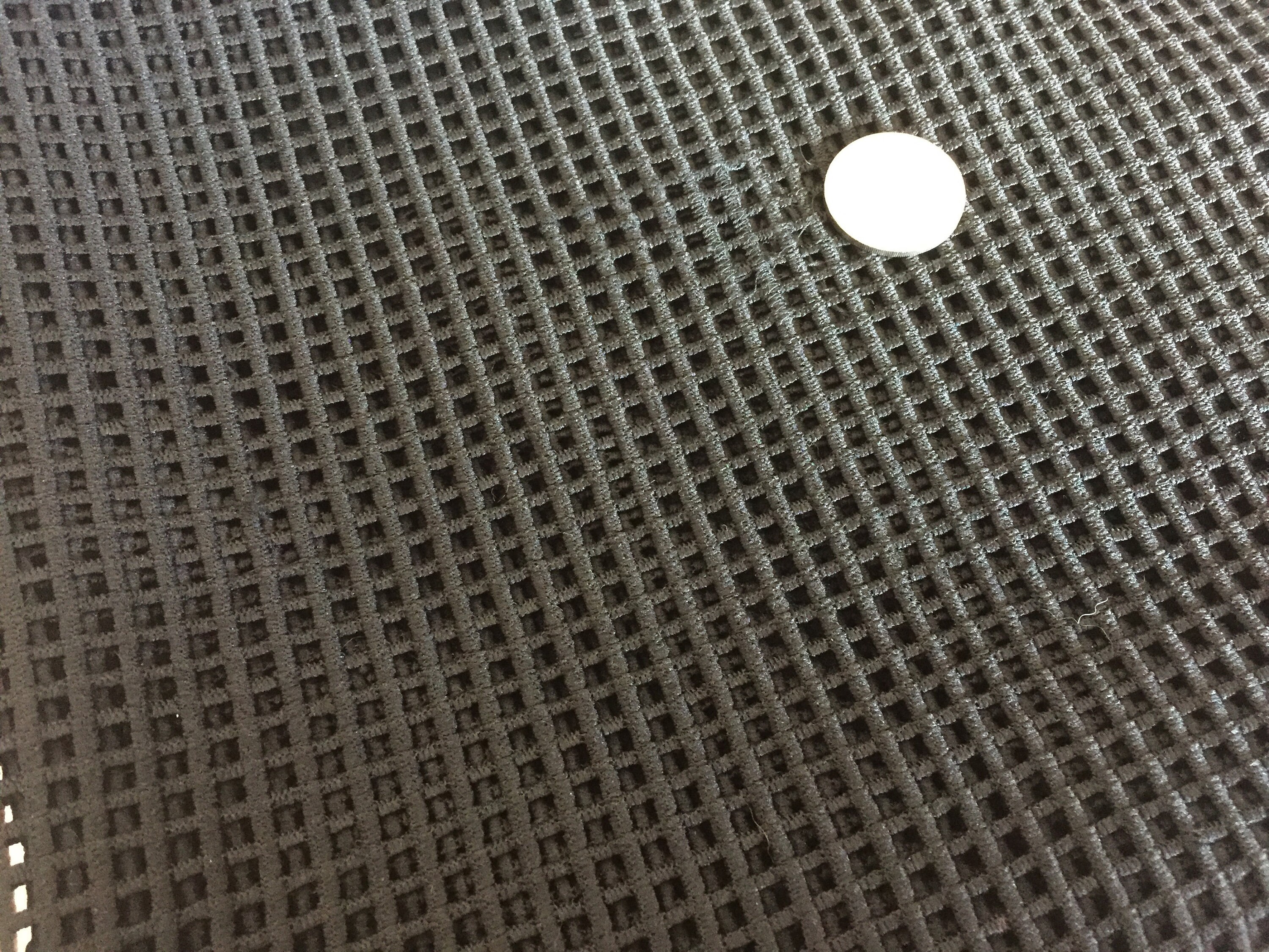 Black Open Weave Cotton Blend Fabric Mesh Drapery Etsy Australia