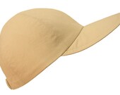 Naturally Yours - Basic Neutral Tan Baseball Ball Cap Classic Khaki Cool Lightweight Cotton Ladies Spring Summer Fashion Hat by Calico Caps