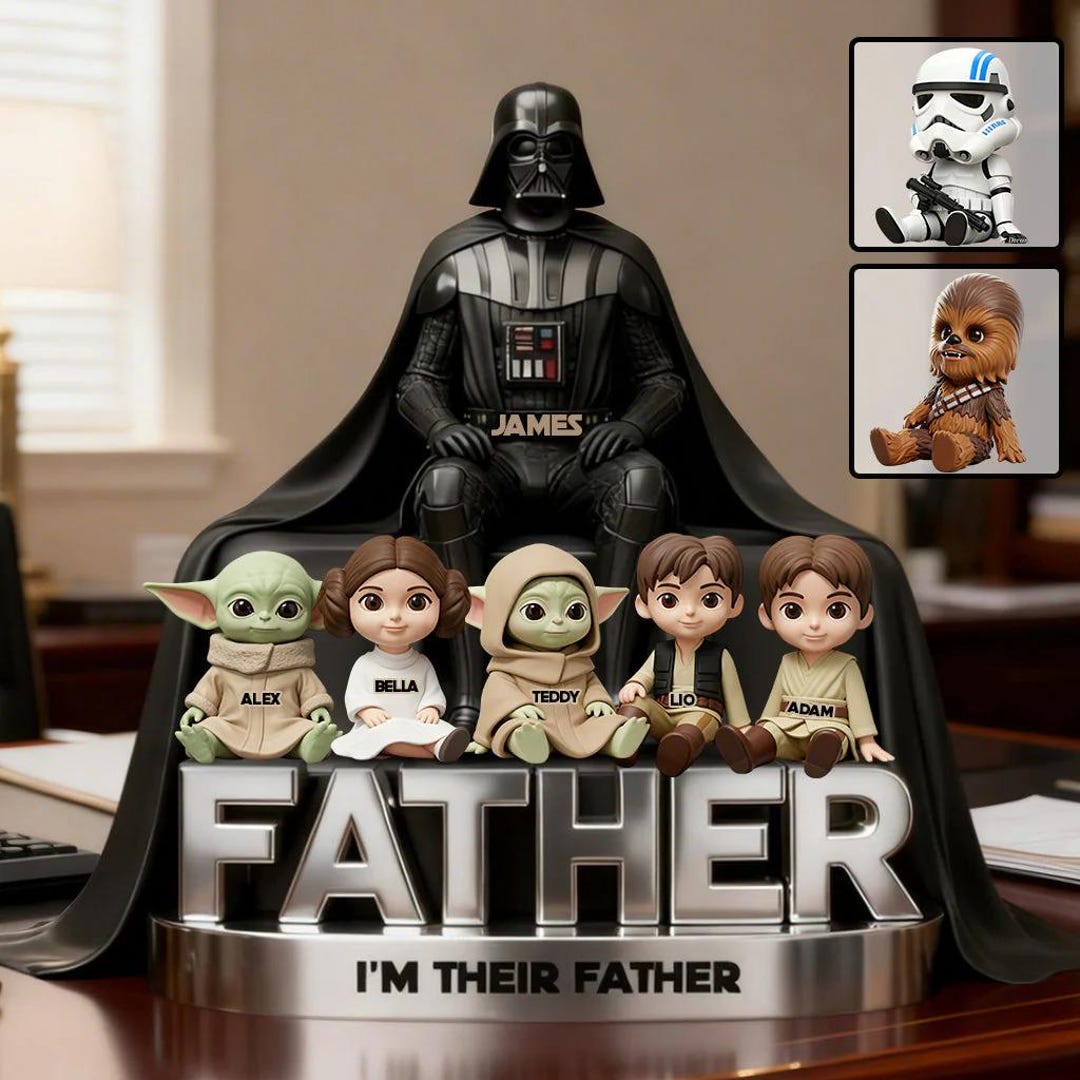 Personalized Best Dad in the Galaxy 2D Acrylic Plaque, Alien Father ...