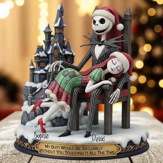 ナイトメア・ビフォア・クリスマス Jack Saly ペア DISNEY NIGHTMARE BEFORE CHRISTMAS COUTURE DE FORCE JACK AND SALLY