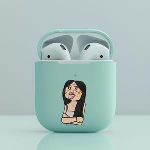 Funda para AirPods, funda para AirPods del álbum Sour de Olivia Rodrigo, funda para AirPods Pro, regalo para amantes de la música, funda protectora para AirPods, funda para AirPods
