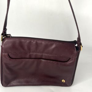 Etienne Aigner Womens Shoulder Bag Burgundy