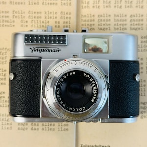 Fotocamera Voigtländer Vito BL 35 mm – Telemetro vintage tedesco – Custodia in pelle – Funzionante