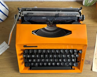 ヴィンテージ アドラー コンテッサ デ リュクス 1974年製 オレンジ