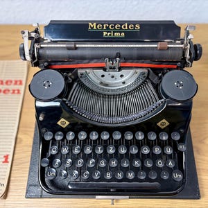 Mercedes Prima Typewriter - Etsy