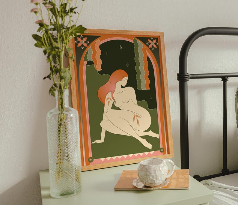 Mystic Tarot Wall Art Set of 3 — a celestial printable gallery featuring boho, witchy, and spiritual designs inspired by tarot symbolism and divine feminine energy. Perfect for meditation spaces, boho bedrooms, or sacred altars. Each digital print radiates cosmic harmony, intuition, and enlightenment. Instantly downloadable, high-resolution artwork for creating a cohesive and mystical gallery wall filled with moon, star, and tarot-inspired motifs that elevate your spiritual home decor.