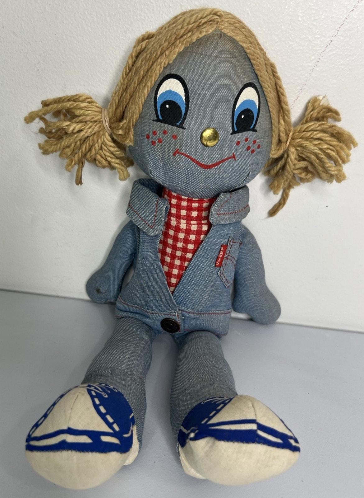 Levi Rag Doll - Etsy