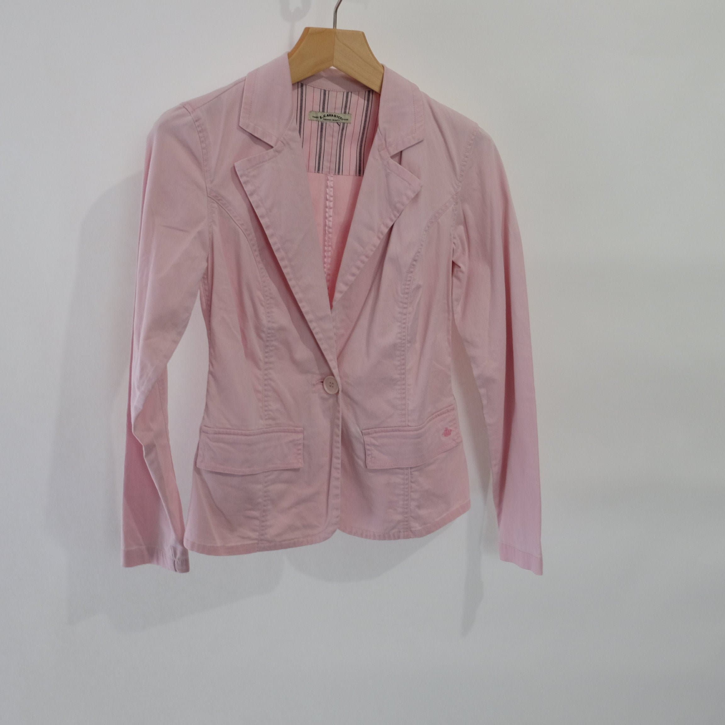 Vintage Pastel Pink Blazer Z Cavaricci 