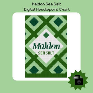 Maldon Sea Salt Digitale Stickvorlage