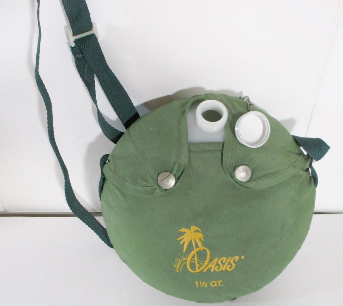 Vintage Western Canteen Water Canteen Cowboy Canteen Etsy