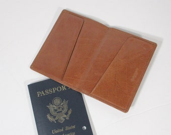 Passport Wallet, Liz Claiborne Passport Wallet, 1970's Passport Wallet