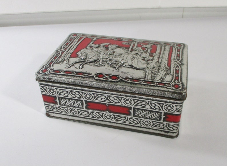 Tea Tin, English Tea Tin, Decorative Tea Tin image 2