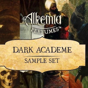 Dark Academe Perfume Sample Set