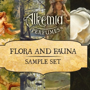 Flora and Fauna Perfume Sample Set