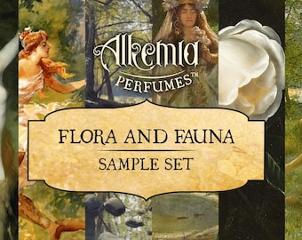 Flora and Fauna Perfume Sample Set