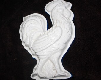 Items Similar To Porcelain Rooster Mold French Country Rooster