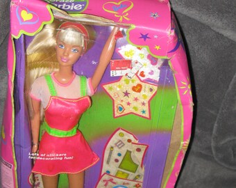 sticker craze barbie