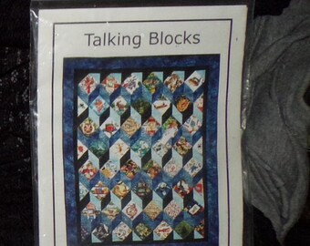 Talking Blocks ein Konversationsquilt in drei Größen Bethany Reynolds Quilt Anleitung