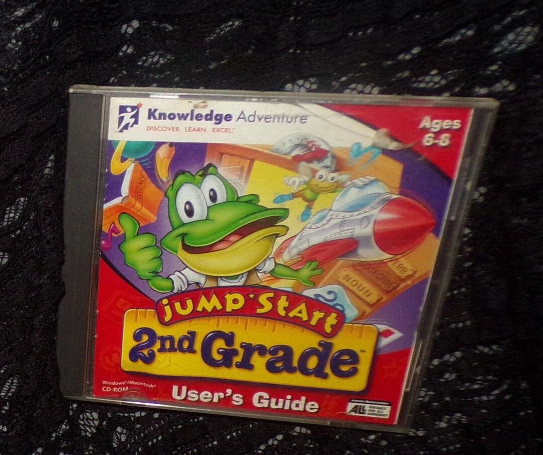 Jump Start 2nd Grade Pc Mac Cd Rom Knowledge Adventure Homeschool