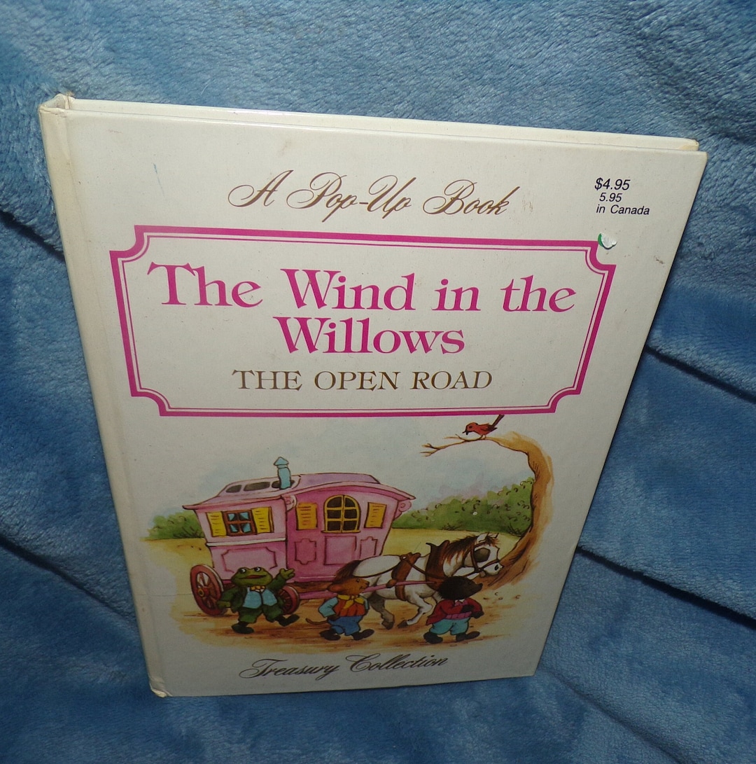 Vintage 1988 Wind in the Willows the Open Road Action Pop up Book - Etsy