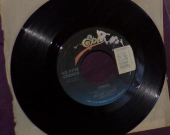 vintage Miami Sound Machine Conga/Mucho Money  45 rpm vinyl record