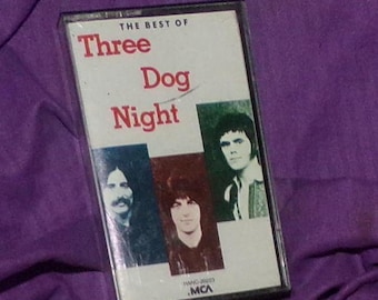vintage cassette The Best of Three Dog Night cassette