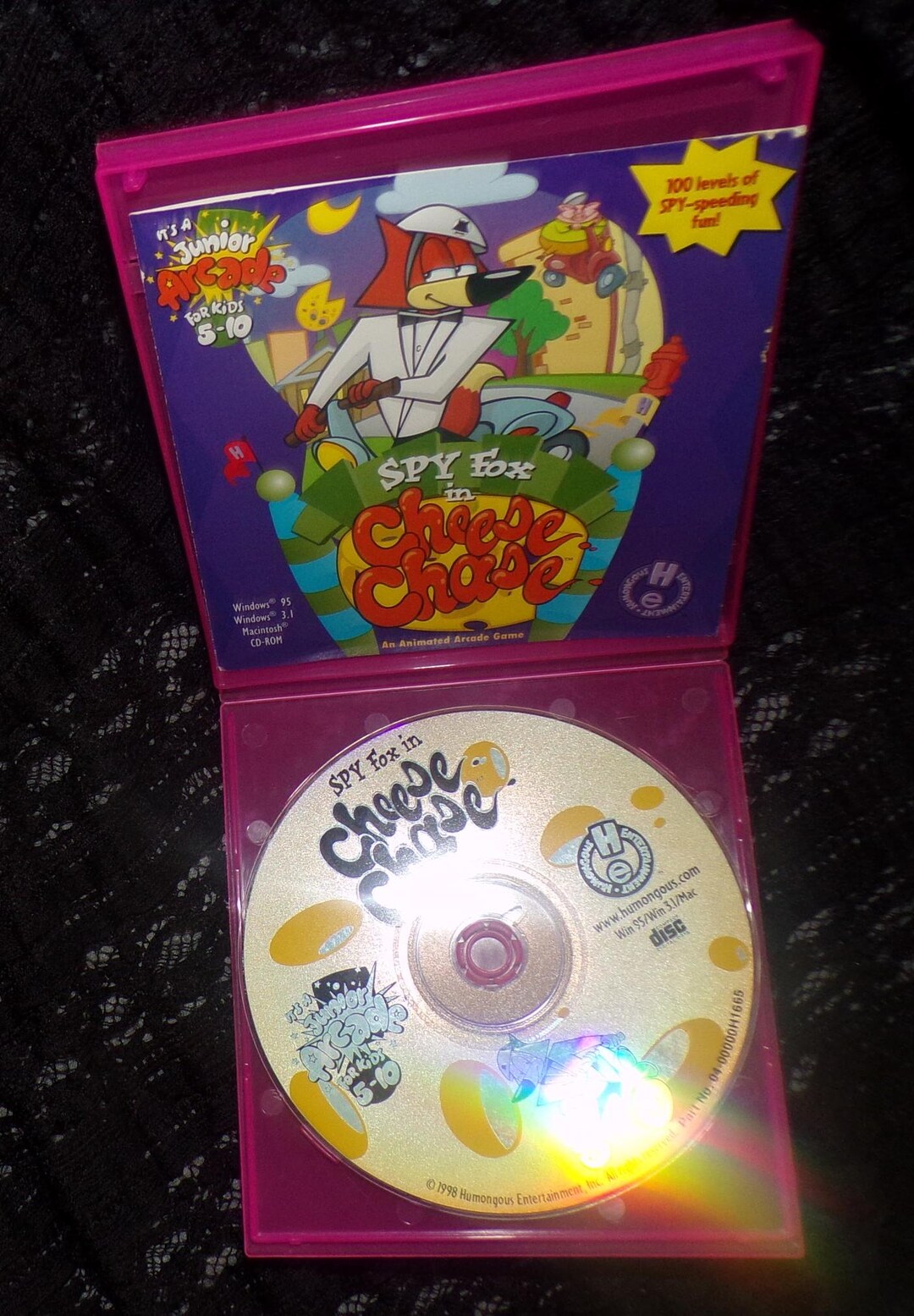 Spy Fox in Cheese Chase Pc Game for Windows 95 - Etsy